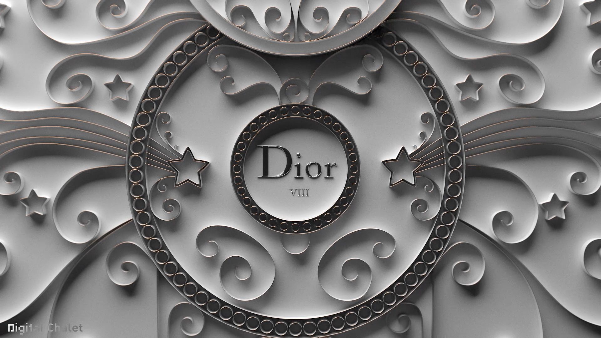 Dior Logo  3D Print Model by 3dlogoman