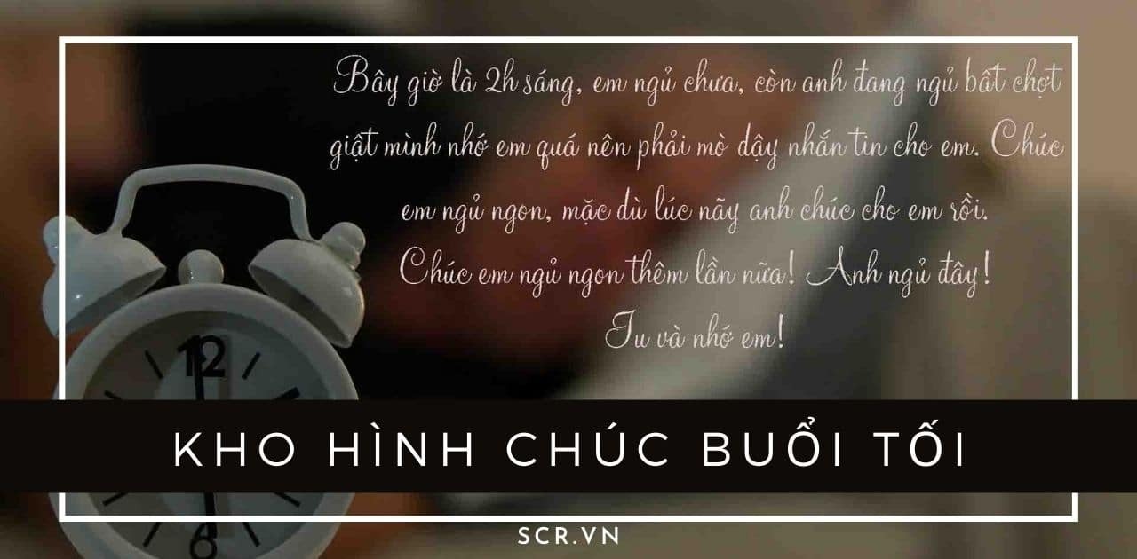 hinh anh chuc buoi toi