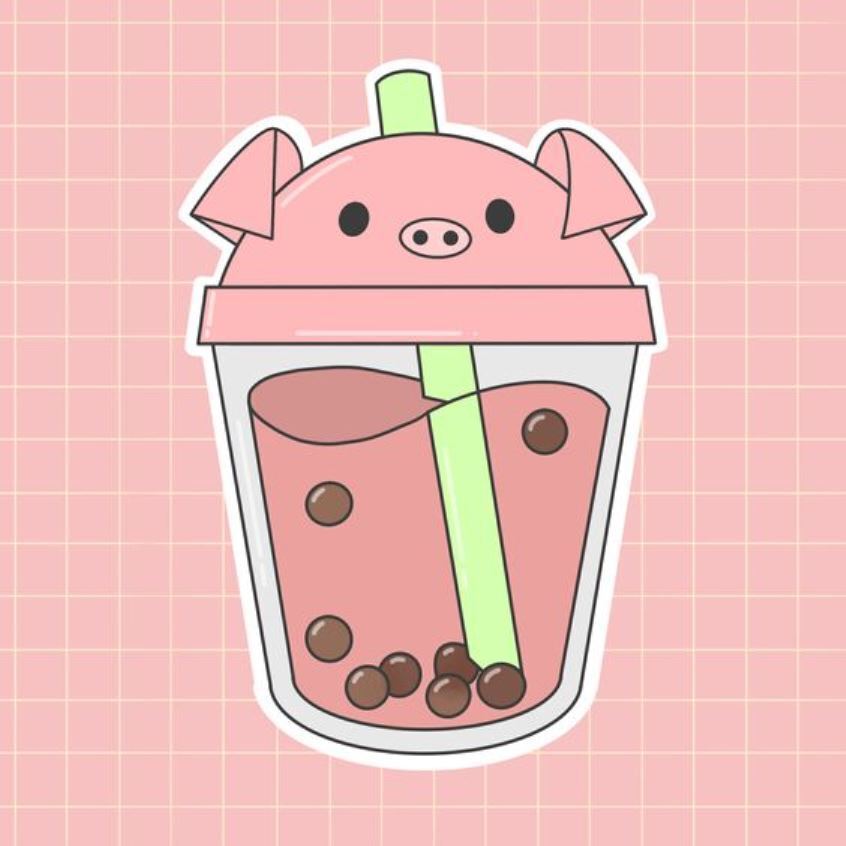 Sưu Tầm 100 hình vẽ sticker cute trà sữa cực hot cho bạn tham khảo