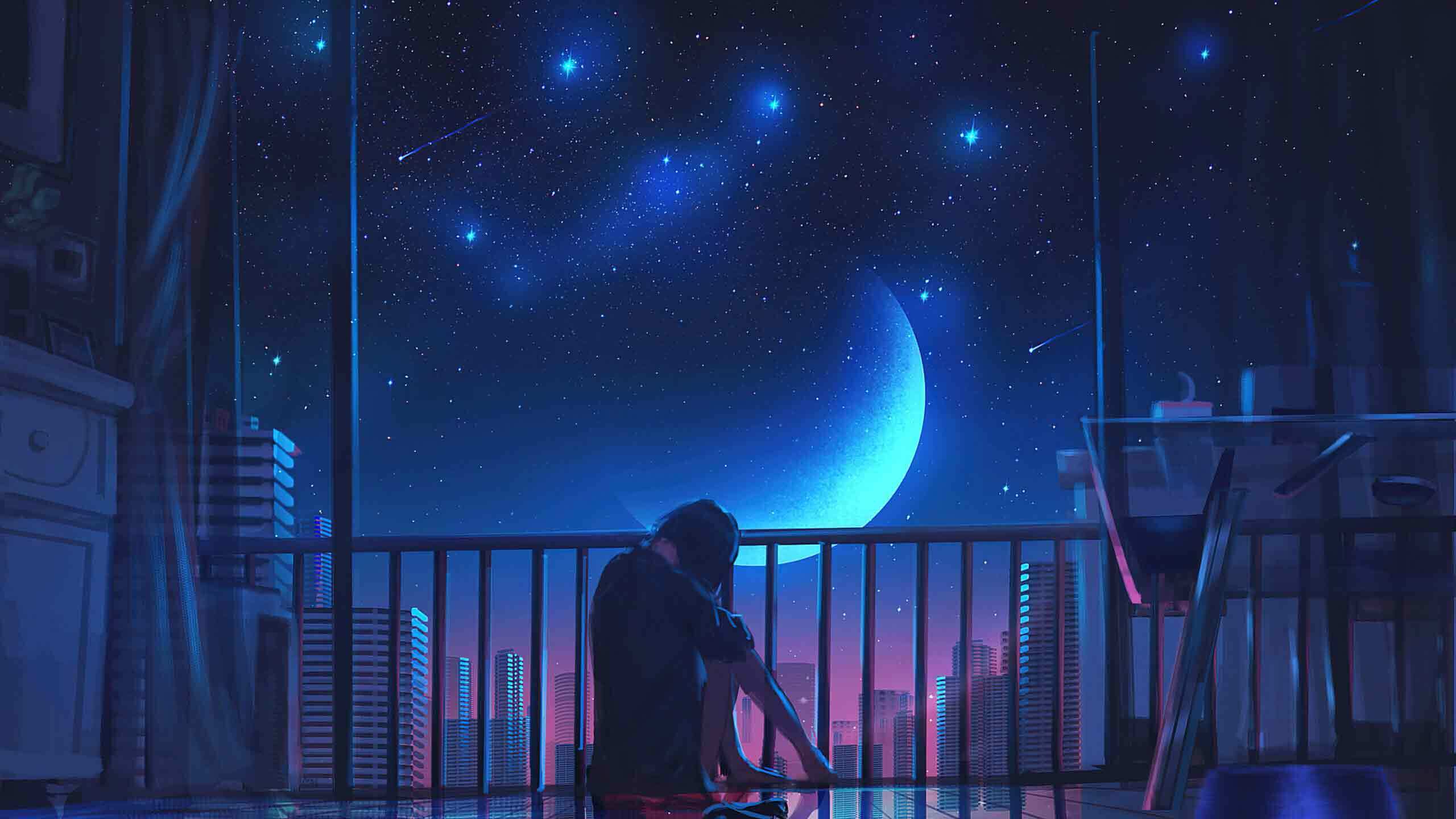 Chill Anime City, Chill Anime City Aesthetic HD wallpaper | Pxfuel