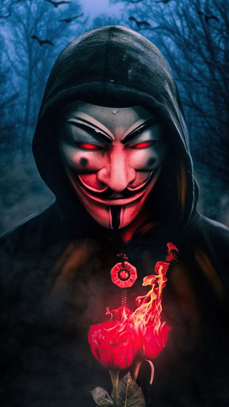 HD wallpaper anonymus hacker computer 4k hd mask studio shot  disguise  Wallpaper Flare