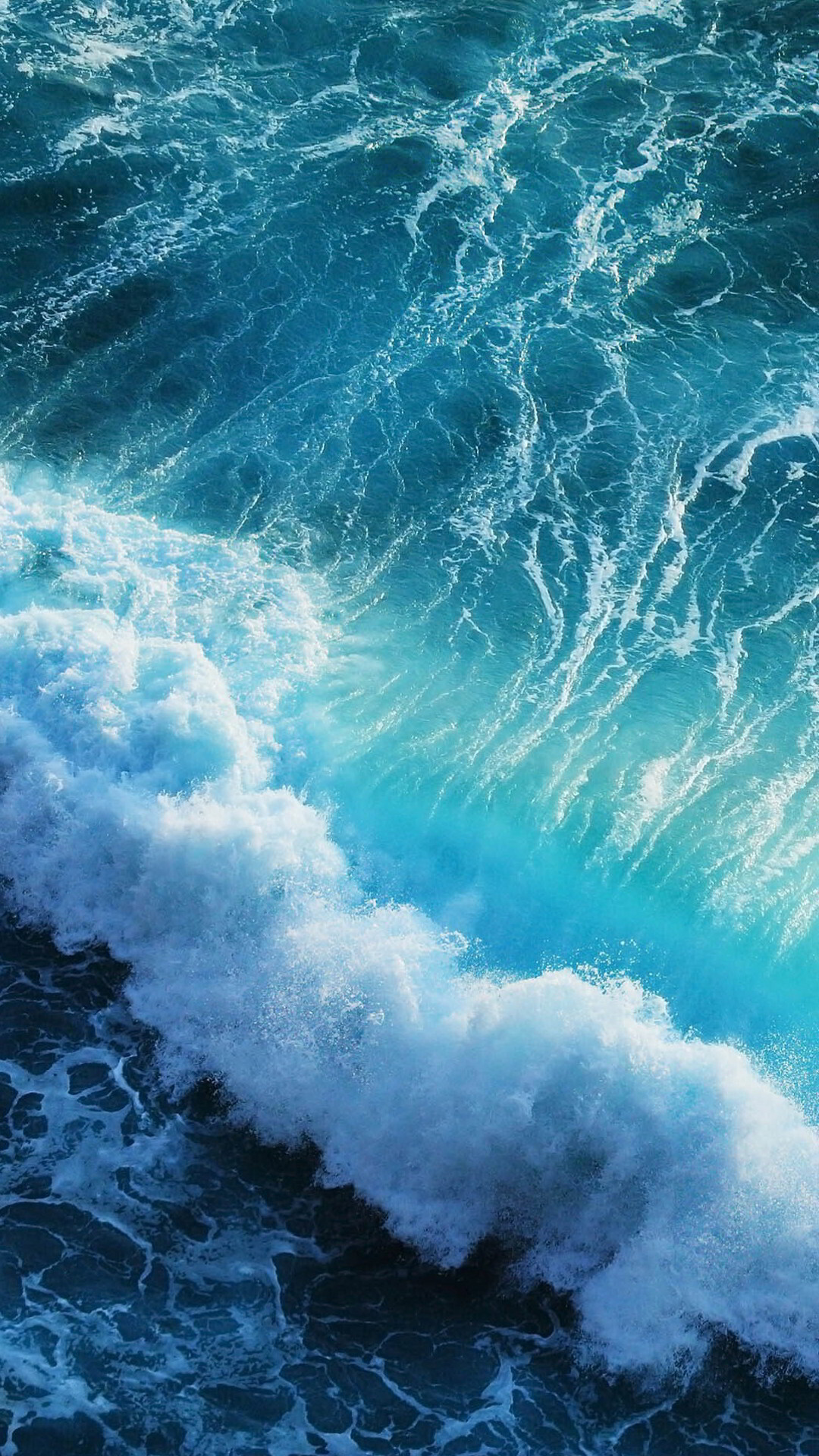 hình nền sóng biển iphone