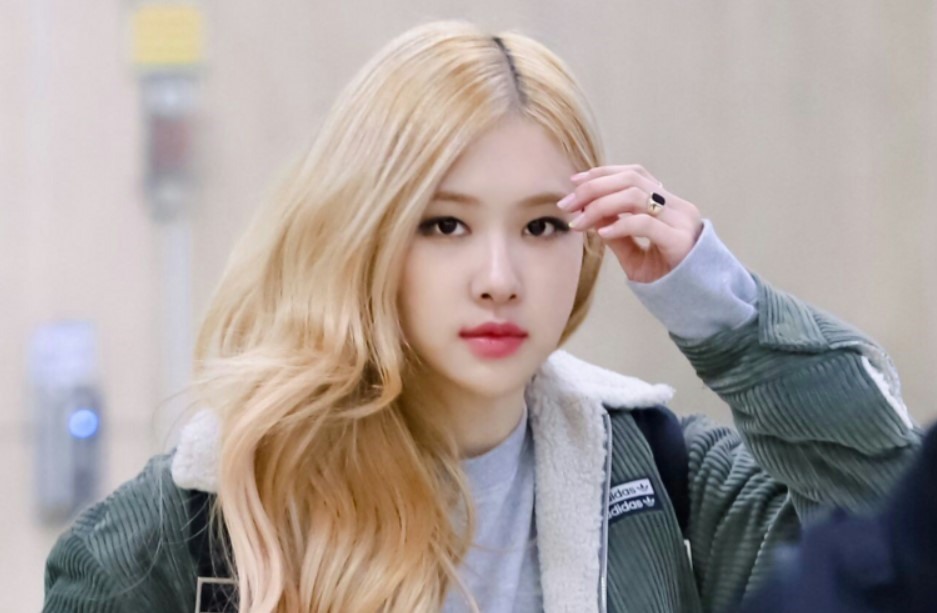 
hình rose blackpink cute